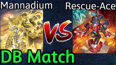 Mannadium Vs Rescue Ace Db Rated Yu Gi Oh Youtube