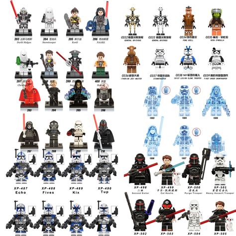 Star Wars Minifigures Building Blocks Imperial Stormtrooper Clone