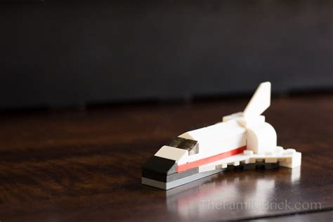 February 2015 Monthly Mini Build: Space Shuttle - The Family Brick