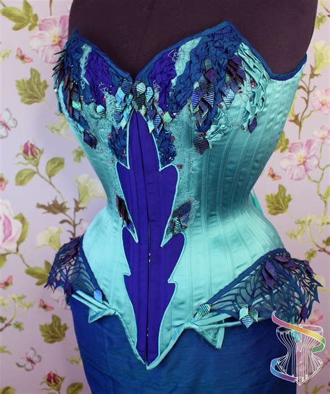 Icedragon Overbust Corset By Rainbow Curve Corsetry