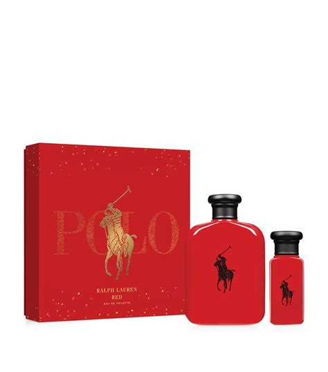 Ralph Lauren Polo Red Eau De Toilette Gift Set Ml Harrods Uk