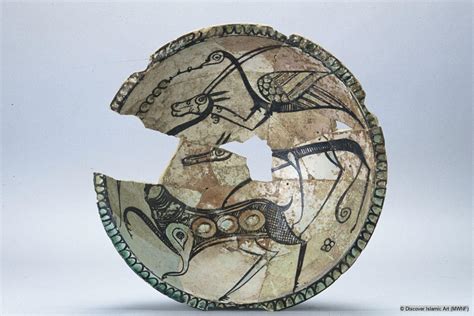 glazed bowl discover islamic art virtual museum