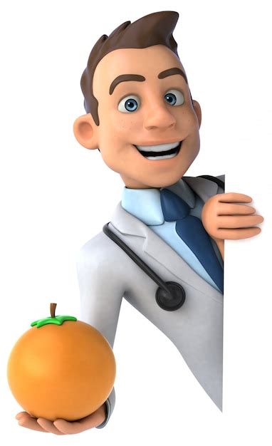 Premium Photo Fun Doctor Animation