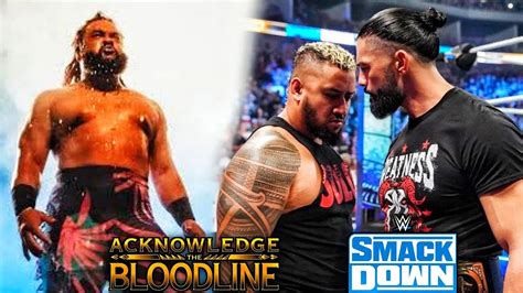 BLOODLINE New Member Jacob Fatu WWE SmackDown Debut And Joining Solo