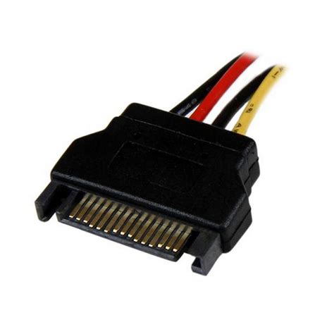 Startech Cable Adaptador Molex Pines A Sata Hembra Macho Cm