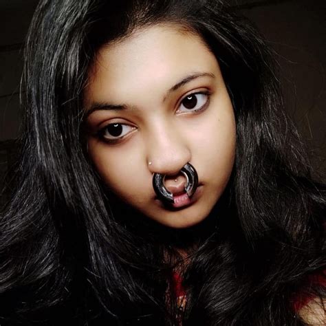 Floating Nomad Photo Septum Piercing Nose Piercing Piercings