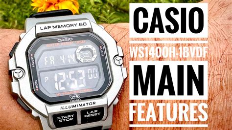 Unlocking The Power Of The Casio WS 1400H Top Features You Need To