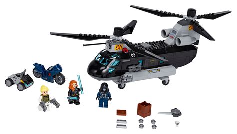 Black Widow's Helicopter Chase 76162 | Marvel | Buy online at the ...