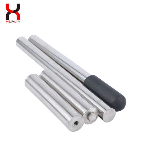 Gs Ndfeb Neodymium Magnetic Rod Magnet Bar For Iron Impurity