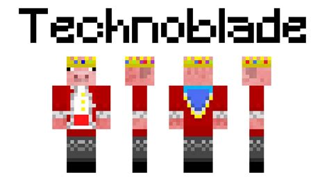 Minecraft 119 How To Download And Use Technoblades Skin
