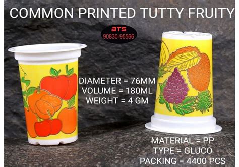 250 Ml Plastic Juice Glass 6 Piece At Rs 1 60 Piece In Siliguri Id