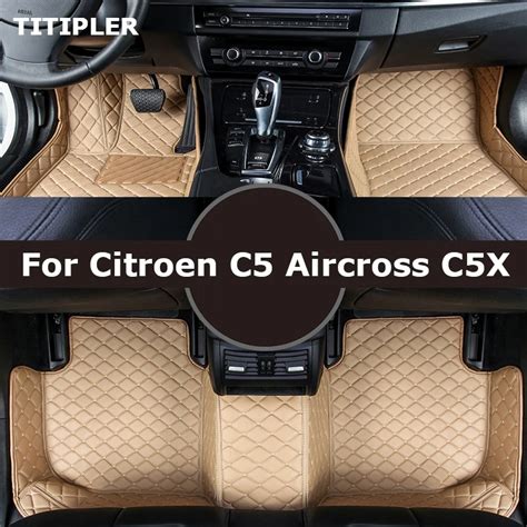 TITIPLER tapis de sol de voiture pour citroën C5 Aircross C5X