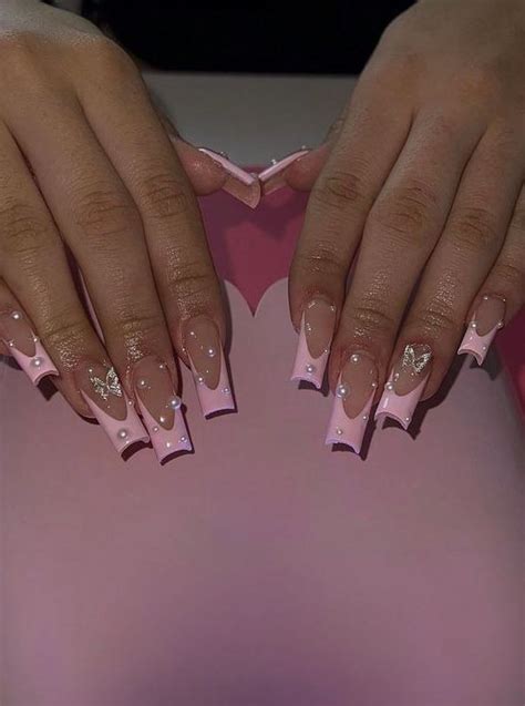 Unique Acrylic Nails To Inspire You In 2024 Nagels Gel Roze Acryl