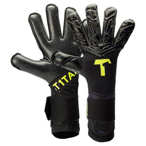 T1tan Alien Galaxy 2.0 Adult Goalkeeper Gloves Black | Goalinn