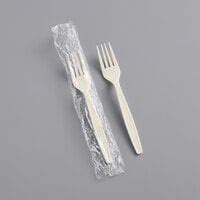 Visions Individually Wrapped Beige Heavy Weight Plastic Knife Case