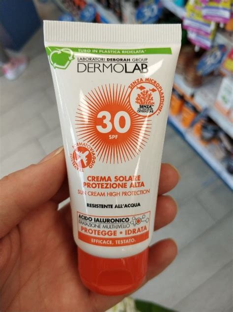 DermoLab Crema Solare Protezione Alta SPF30 INCI Beauty