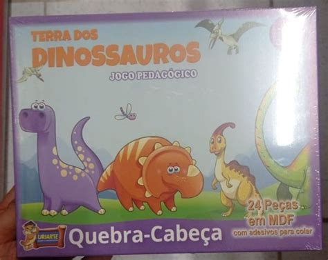 Quebra Cabeça Terra Dos Dinossauros Mercado Online