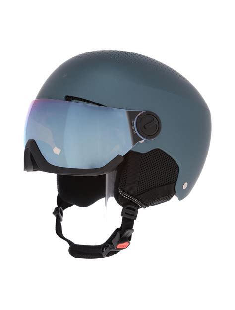 Alpina Arber Visor Q Lite Skihelm Met Vizier Unisex Matt Petrol Groen