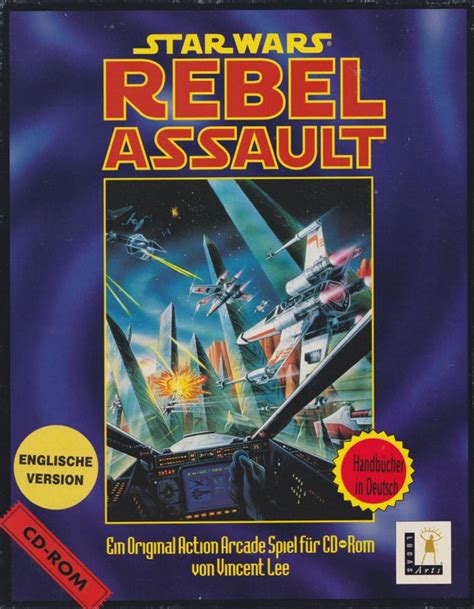 Star Wars Rebel Assault 1993 Box Cover Art MobyGames