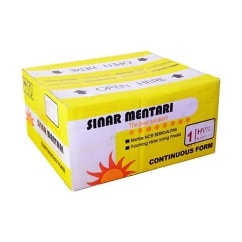 Jual SINAR MENTARI CONTINOUS FORM 9 1 2 X 11 1 2 3 4 5 PLY FULL NCR