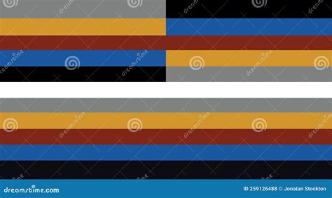 Freak Flag Fetish Pride Vector Illustration Stock Vector Illustration