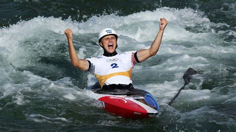 Cano Kayak Slalom Nicolas Gestin Champion Olympique Apr S Une Manche