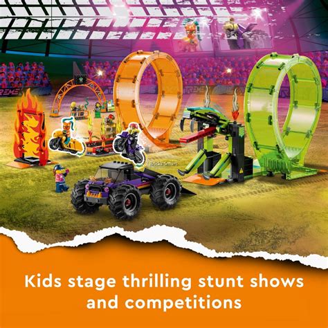 60339 Lego City Double Loop Stunt Arena 598 Pieces