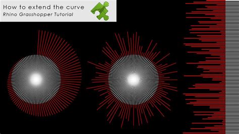 How To Extend The Curve Rhino Grasshopper Tutorial Youtube