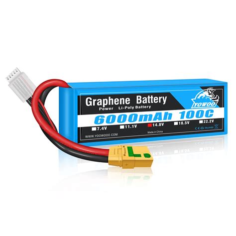 Buy Yowoo Graphene Battery S Lipo Battery Mah V C Rc