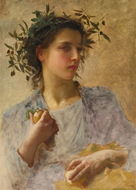 William Adolphe Bouguereau Lété Summer 19th Century a photo on