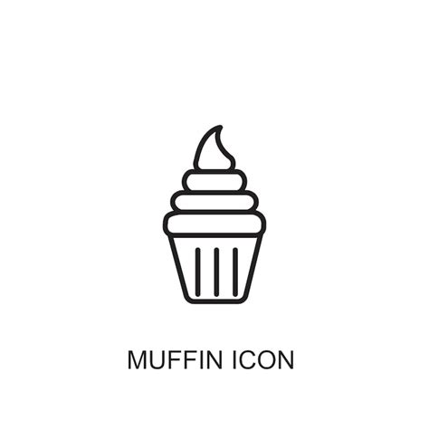 Premium Vector Muffin Vector Icon Icon