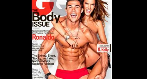 Cristiano Ronaldo hizo sesión de fotos hot con modelo Alessandra