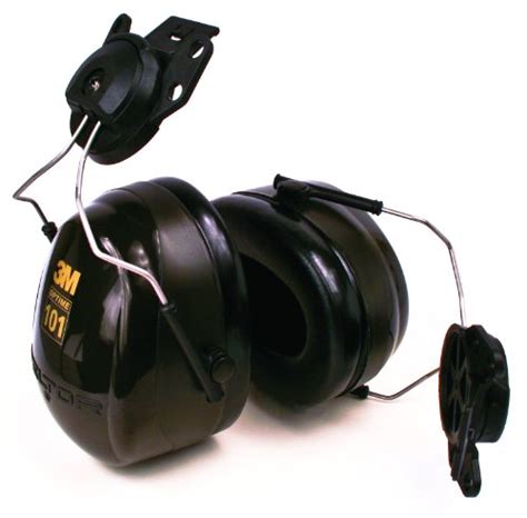 3M Peltor Optime 101 Cap Mount Earmuffs Hearing Conservation H7P3E