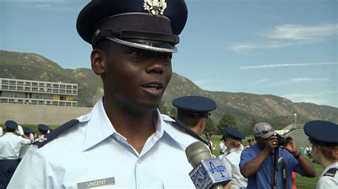 The Usafa Class Of Is Accepted Into The Cadet Wing Youtube