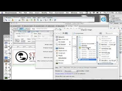 How To Create A Mouse Over Effect With Dreamweaver Youtube