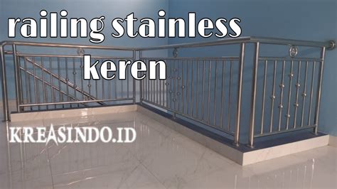 Railing Tangga Stainless Keren Youtube