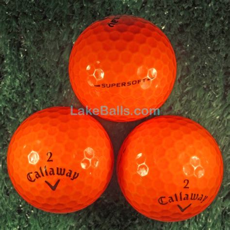 Callaway Supersoft Orange - Lakeballs.com