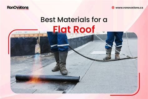 Best Materials for a Flat Roof - RonOvations