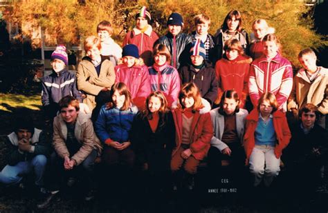 Photo De Classe 6ème B De 1981 Collège Public Copains Davant