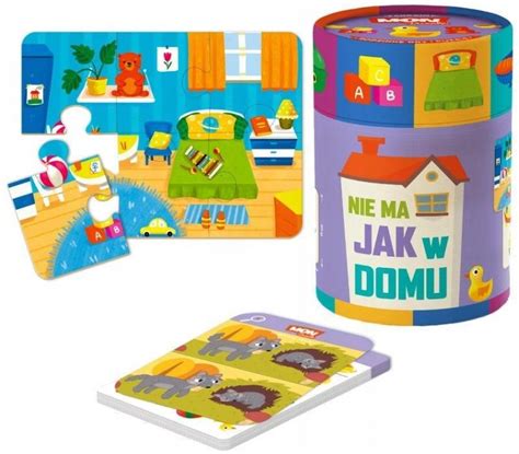 Dodo Puzzle Dwustronne X El Nie Ma Jak W Domu Ceny I Opinie