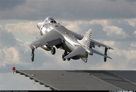 British Aerospace Sea Harrier Fa2 Uk Navy Aviation Photo 0933463