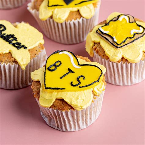 Bts Butter Cupcakes Online Cupcake Delivery Singapore Bakers Brew