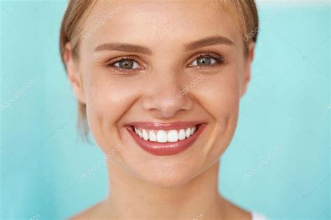 White Woman Smiling