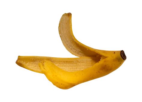 Banana peel isolated on transparent background. PNG File 33291631 PNG