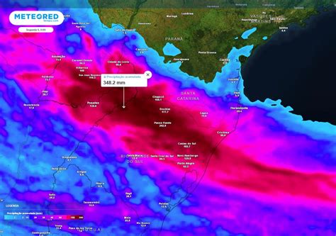 O Fim De Semana Na Regi O Sul Ainda H Alertas De Tempo Severo No Rio