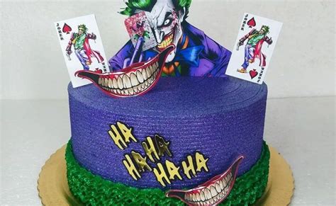 Bolo Do Coringa Op Es Para Sorrir De Orelha A Orelha Festa De