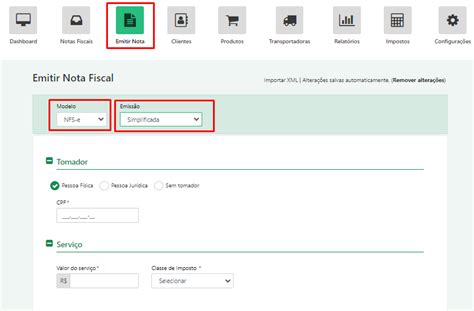Como emitir NFS e simplificada no padrão nacional para MEI Webmania