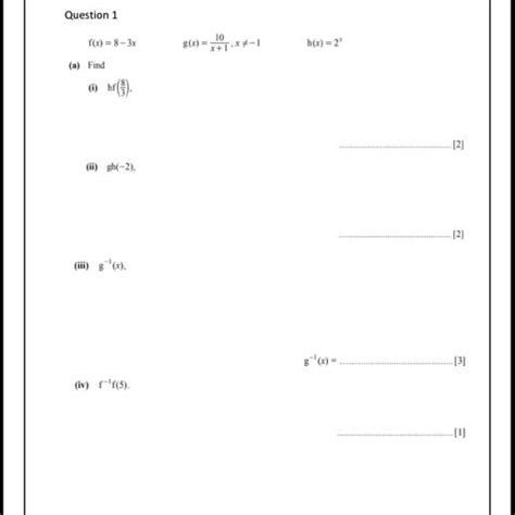 Solved A The Table Shows Some Values For Y X X