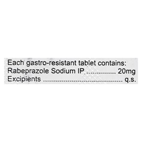 Rabesec Mg Tablet S Price Uses Side Effects Netmeds