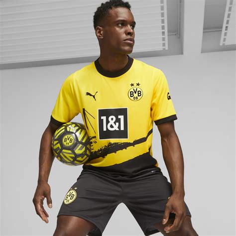 Borussia Dortmund Home Jersey Cyber Yellow Puma Black Puma